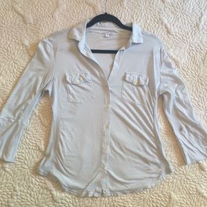 James Perse Cotton Buttondown sz 3